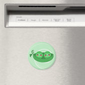 2 PEAS dans un POD - aimant (In Situ (Lave-vaisselle))