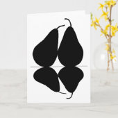 2 Peren-Wenskaart Kaart (Gele Bloem)