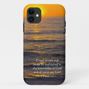 2 Peter 1:2 iPhone 11 Hoesje