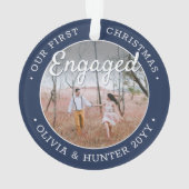 2 Photo 1er Noël Engagé Marine Bleu et Blanc (dos)