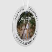 2 Photo 1er Noël Engagé Moderne Noir & Blanc (devant)