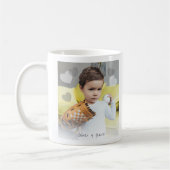 2 photo double face tasse personnalisable (Gauche)