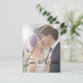 2 Photo Fairytale Enregistrer La Date Faire-part d (Debout devant)