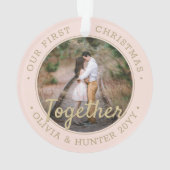 2 Photo Premier Noël Ensemble Blush Rose & Or (dos)