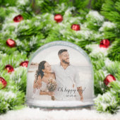 2 Photo Snow Globe Sneeuwbol (Kerstmis)