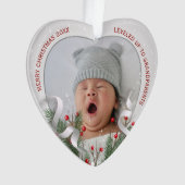 2 Photos New Grandparents Silver Frame  (devant)