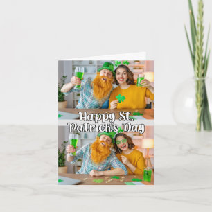 2-photos St. Paddy's Day Custom Modern Modèle