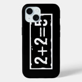 2 plus 2 is 5 Case-Mate iPhone case (Achterkant)