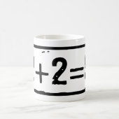 2 plus 2 is 5 koffiemok (Center)