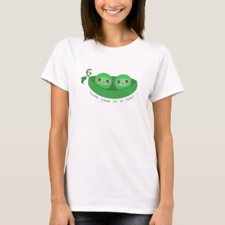 2 POIS dans un COSSE - t-shirt