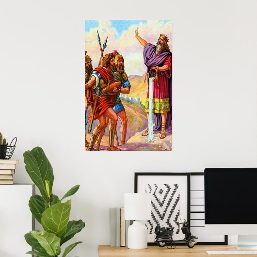 2 Poster Samuel 23 David's Mighty Men (Bureau à domicile)