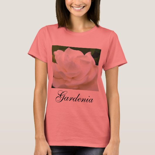 2 Pure White Gardenia T-shirt (Voorkant)