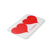 2 Red Hearts Valentijn Thunder_Cove Badmat (Gekanteld)