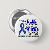 2 Reumatoïde artritis Ronde Button 5,7 Cm (Voorkant /achterkant)