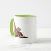 2 Rhodezische rugzakken Mok (Voorkant links)