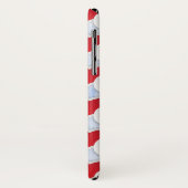 2 Rode harten Herhalend patroongeluid Case-Mate iPhone Case (Achterkant/links)