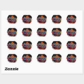 2 Rondjes Ronde Sticker (Vel)