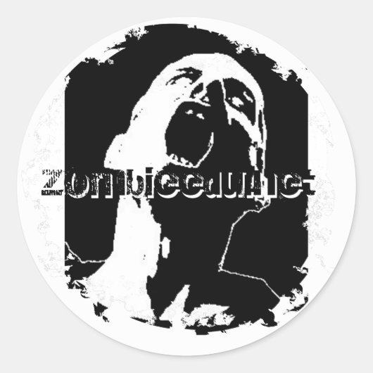 2 Rondjes Ronde Sticker (Voorkant)