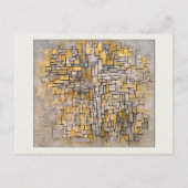 2 Samenstelling nr. VII Piet Mondrian Briefkaart (Voorkant)