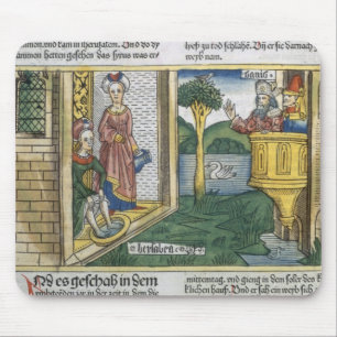 2 Samuel 11 1-5 David ziet Bathsheba zwemmen vanui Muismat