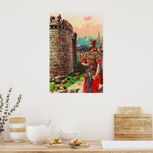 2 Samuel 5 David Devient une affiche de roi puissa (Cuisine)