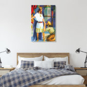 2 Samuel 9 Kindness naar Mephibosheth Canvas (Insitu (Slaapkamer))