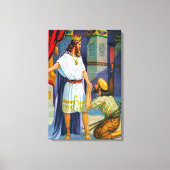 2 Samuel 9 Kindness naar Mephibosheth Canvas Afdruk (Voorkant)