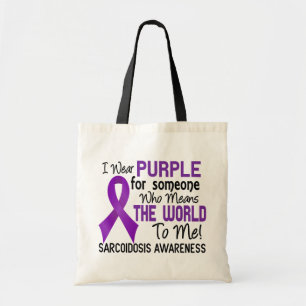 2 Sarcoïdose betekent de wereld voor mij Tote Bag