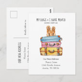 2 schattig Golden Doodle-bericht Briefkaart (Voorkant / Achterkant)