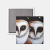 2 SCHUUR UILEN Magneet (Voorkant / Achterkant)