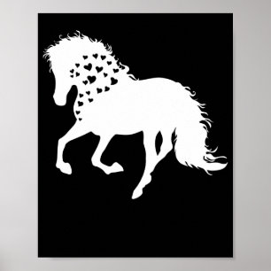 2- Shirt van paarden, T-shirt van paardenpest, mei Poster