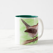 2 Sided/2Tone House Wren Mok (Voorkant rechts)