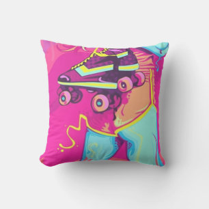 2 Sided Roller Schaats Pillow Kussen