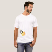 2 Sided Whimsical Cool Tiger Chinese Symbol T T-shirt (Voorkant volledig)