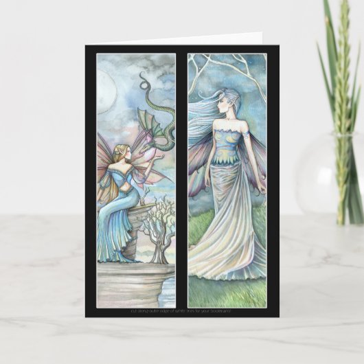 2 signets de fée carte par Molly Harrison (Devant)