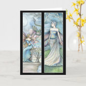 2 signets de fée carte par Molly Harrison (Fleur jaune)