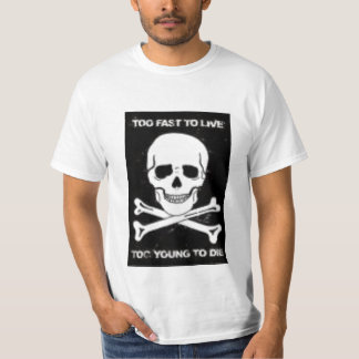 2 snel 2 live t-shirt