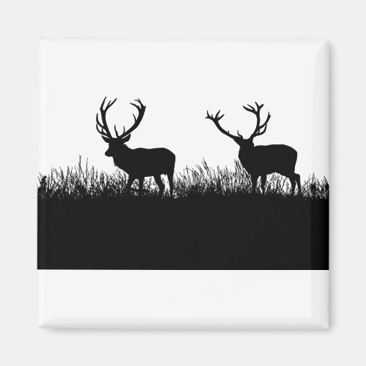 2 Stag afbeelding Magneet (Voorkant)