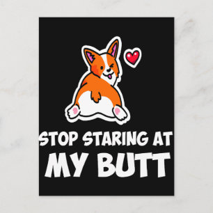 2 Stop met aan mijn kont te beginnen Briefkaart