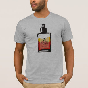 "2 Stroke Cologne" Heather Gray T-shirt