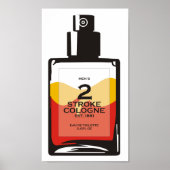 "2 Stroke Cologne" Sledders.com Affiche (Devant)