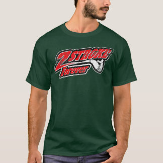 2 Stroke Forever voor alle Motorcross Enduro Rider T-shirt