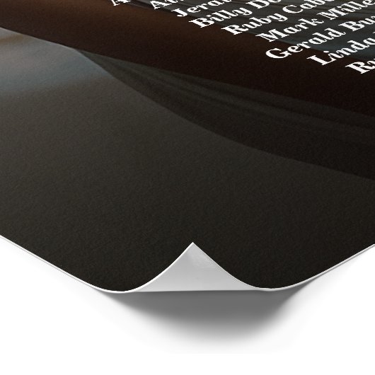 2 tables élégant tableau de sièges mariage photo (Coin)