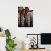 2 tables élégant tableau de sièges mariage photo (Bureau à domicile)