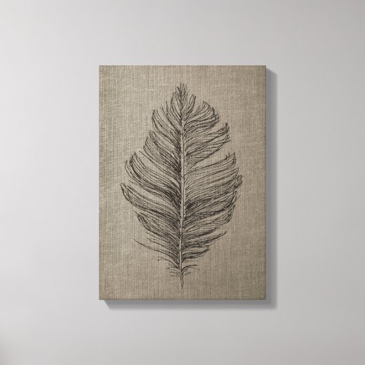 2 Taupe Canvas Wall Art Afdruk (Voorkant)