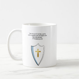 2 Thessalonians 3:3 Christian Verse Mug Faith Gift Koffiemok