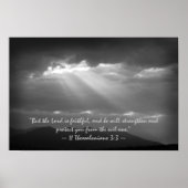 2 Thessaloniciens 3:3 Poster (Devant)