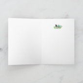 2 Timothée 1:12 Écriture chrétienne Carte d'annive (Intérieur)