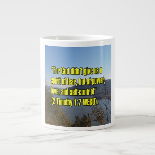 2 Timothée 1:7 WEBU Mug (Devant)