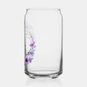 2 Timothée 4:7 J'ai gardé la foi Florale pourpre (Gauche)